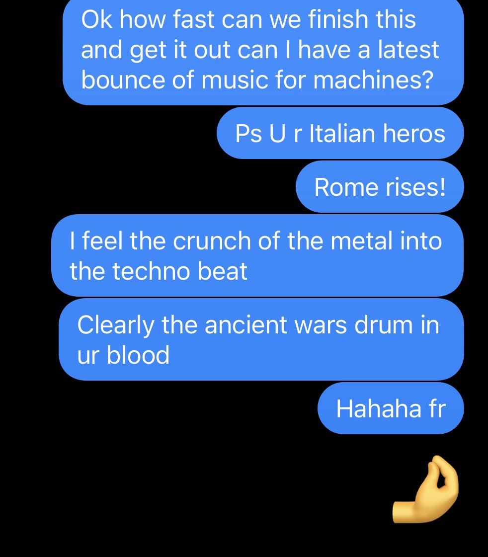 Grimezsz's tweet photo. Things I text to my Italian friends @ILLANGELO @anyma_eva https://t.co/AP7fQOpQVB