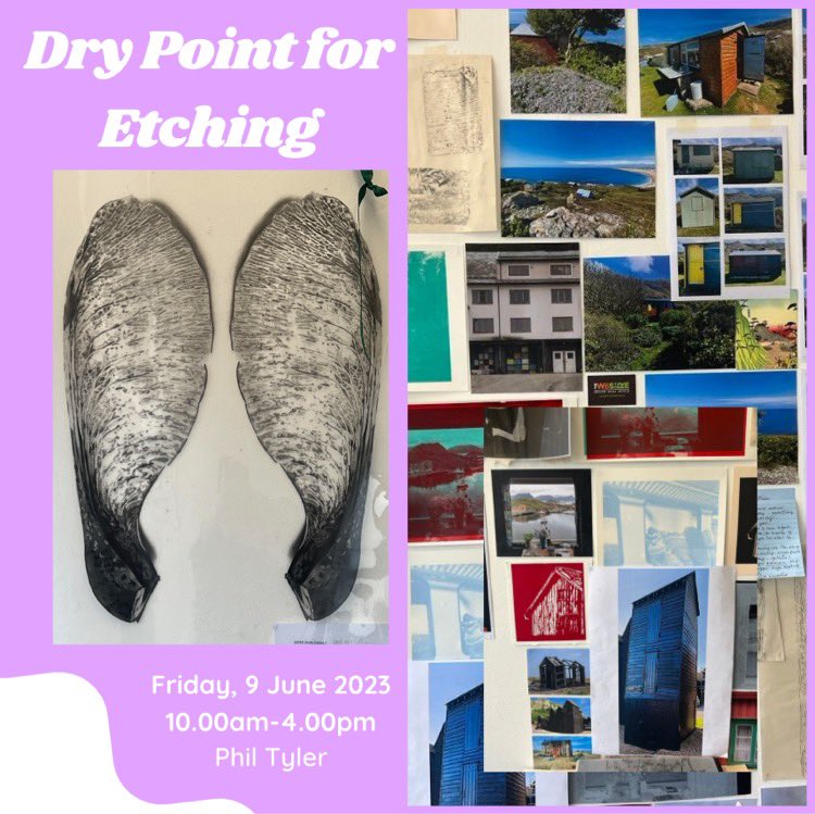 Introducing the fourth course available this summer, Dry Point for Etching! More information here: brighton.ac.uk/studying-here/… #art #arts #wellbeing #creative #creativity #summerschool #university #universityofbrighton #brightonuni #artsandwellbeing #drypoint #drypointetching