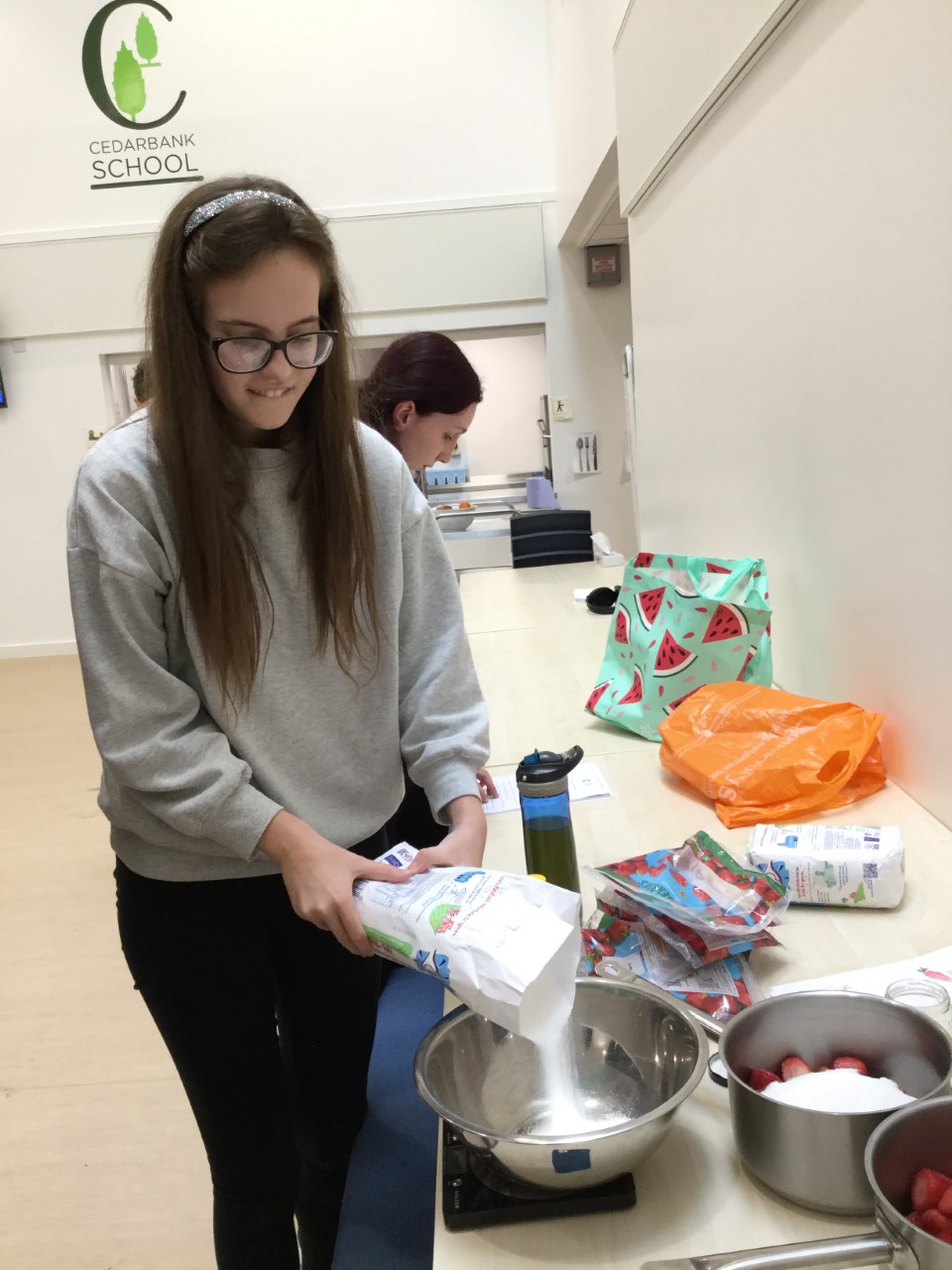 Cedarbank School on Twitter "Our 3B pupils made their own jam today in
