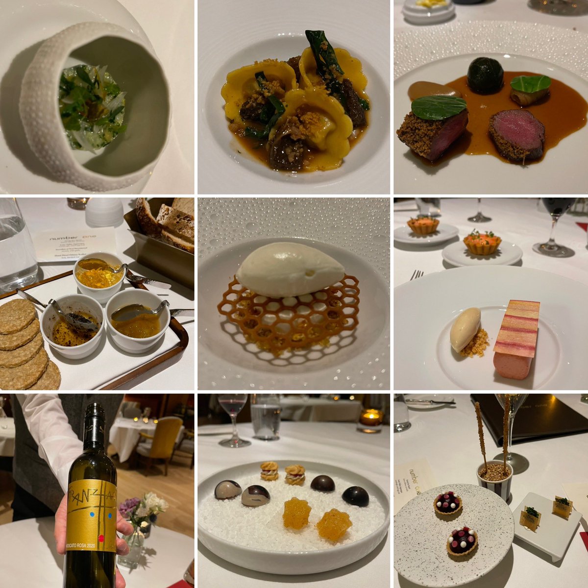 Tasting dinner <a href="/NumberOneEdin/">Number One</a> of highest quality.  <a href="/MichelinGuideUK/">The MICHELIN Guide</a> star worthy to perhaps regain next year!