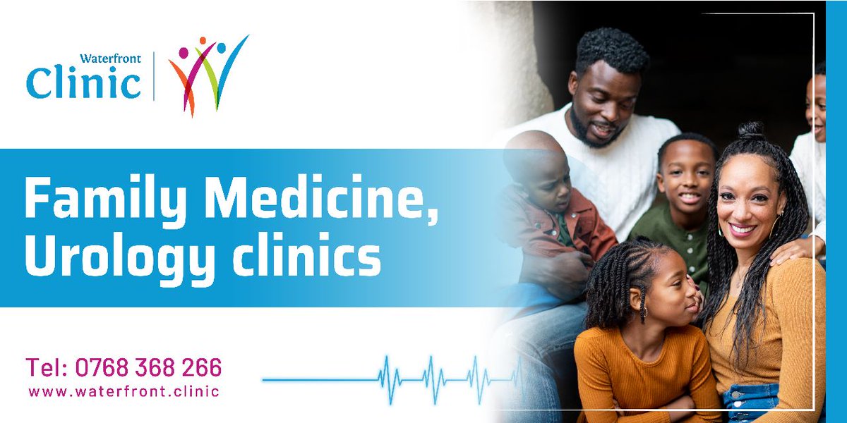 Our #FamilyMedicine &amp; #Urology Clinics offer the highest quality preventative, curative and rehabilitative care to our patients.

We help #Restore - #Rejuvenate and #Rehabilitate your health.
Visit us today or book an appointment.

☎️ : 0768 368266
🌐 : waterfront.clinic