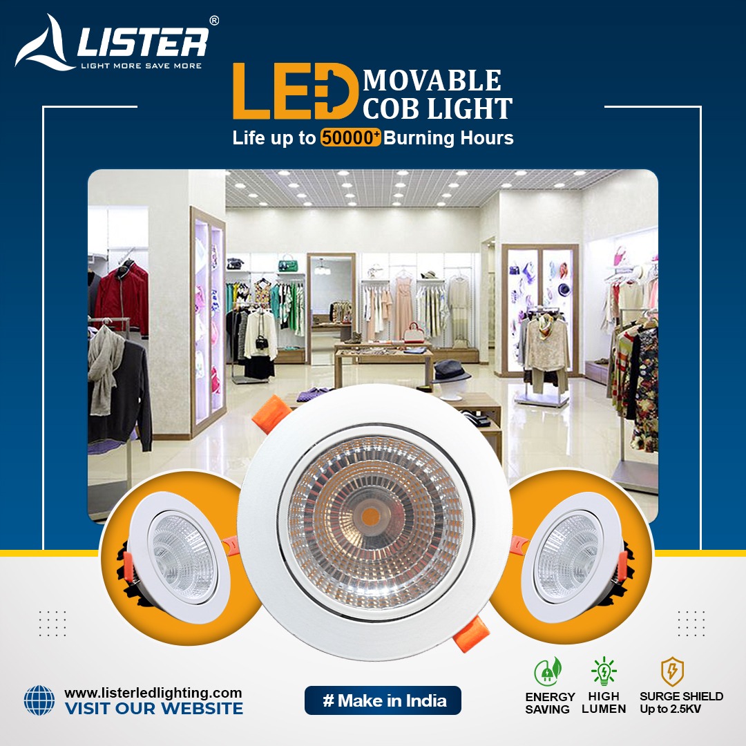 Listerledlights's tweet photo. “Give light and people will find the way.”
LISTER LED MOVABLE COB LIGHT
Green LED
LIFE :- 50000hrs
High Efficiency
Cost-effective
#listerled #listerlighting #architecture #outdoorlights
#coblights #DurgaAshtami https://t.co/W435T78GrN