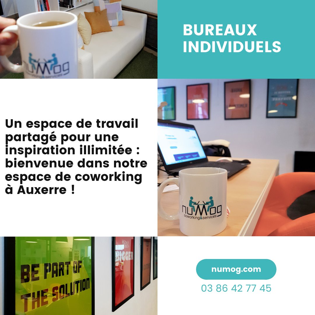 Que vous organisiez une réunion, une présentation ou une formation, nous avons tout ce dont vous avez besoin pour que votre événement soit un succès !
👉 numog.com/fr/

#coworking #coworkingspace #workspace #télétravail #yonne