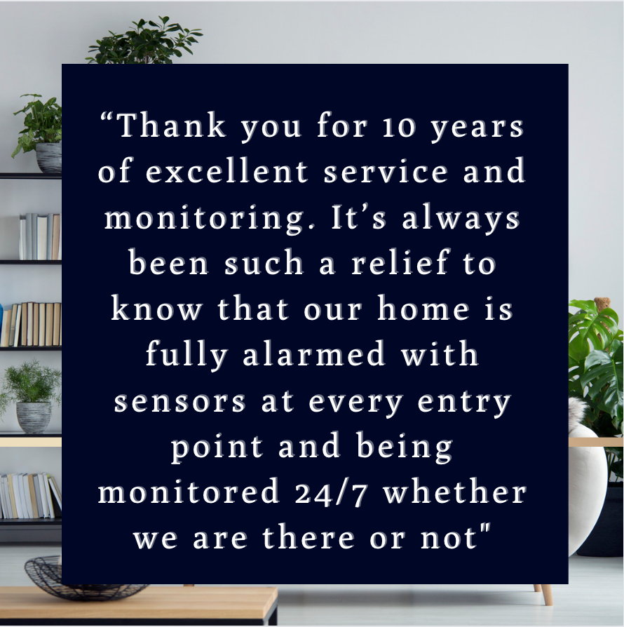Always nice to get some great client feedback, come and talk to us about your security needs.