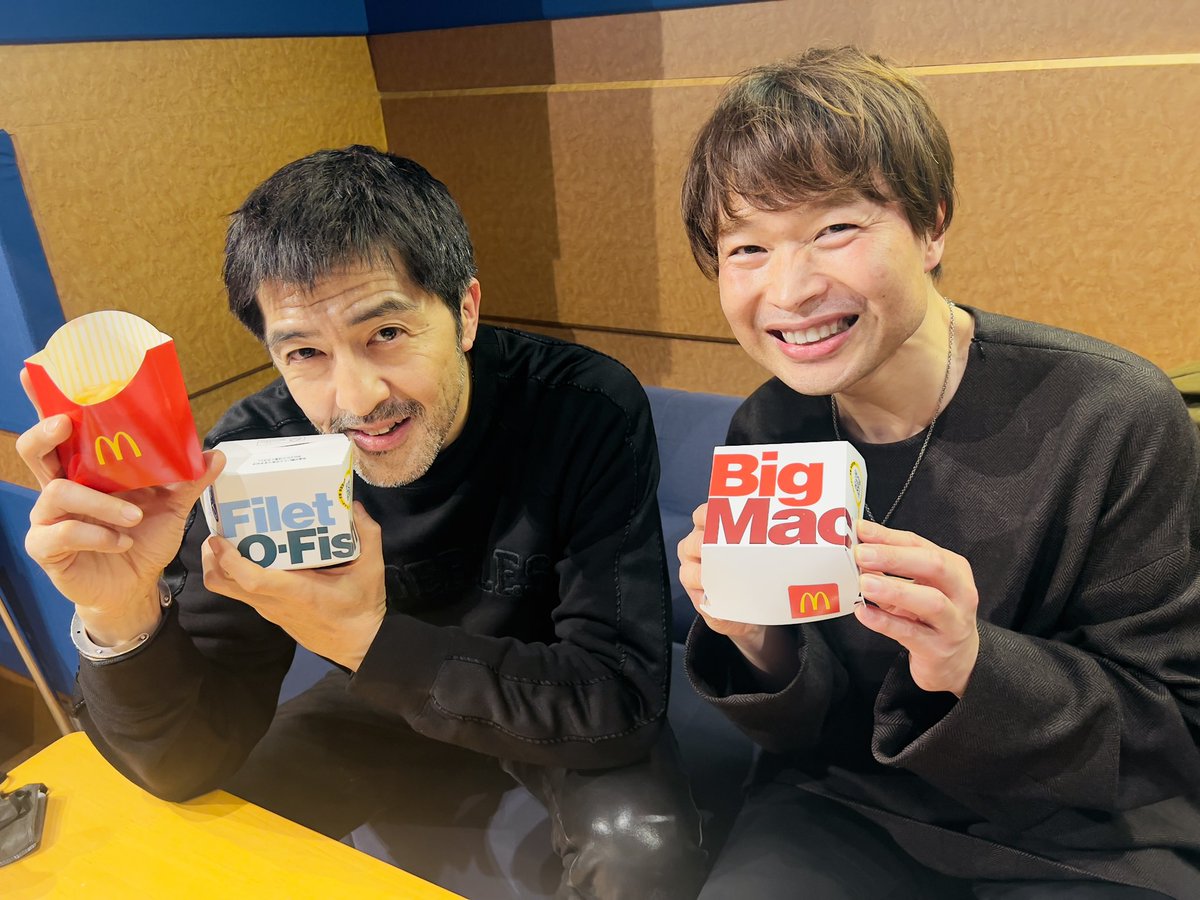 tokyoskaj's tweet photo. ／
🗣本日から店内で放送中
＼

マクドナルドさんにて
放送している店内BGM🍟
#ミュージックバリュー に
本日3/29(水)から
谷中と茂木が出演しております🙌

店舗へお立ち寄りの際は
ぜひ店内にてご視聴下さい🍔
https://t.co/kPJQLWtiKd
#ひるまック
#谷中敦
#茂木欣一 https://t.co/hyH0Cwae2m