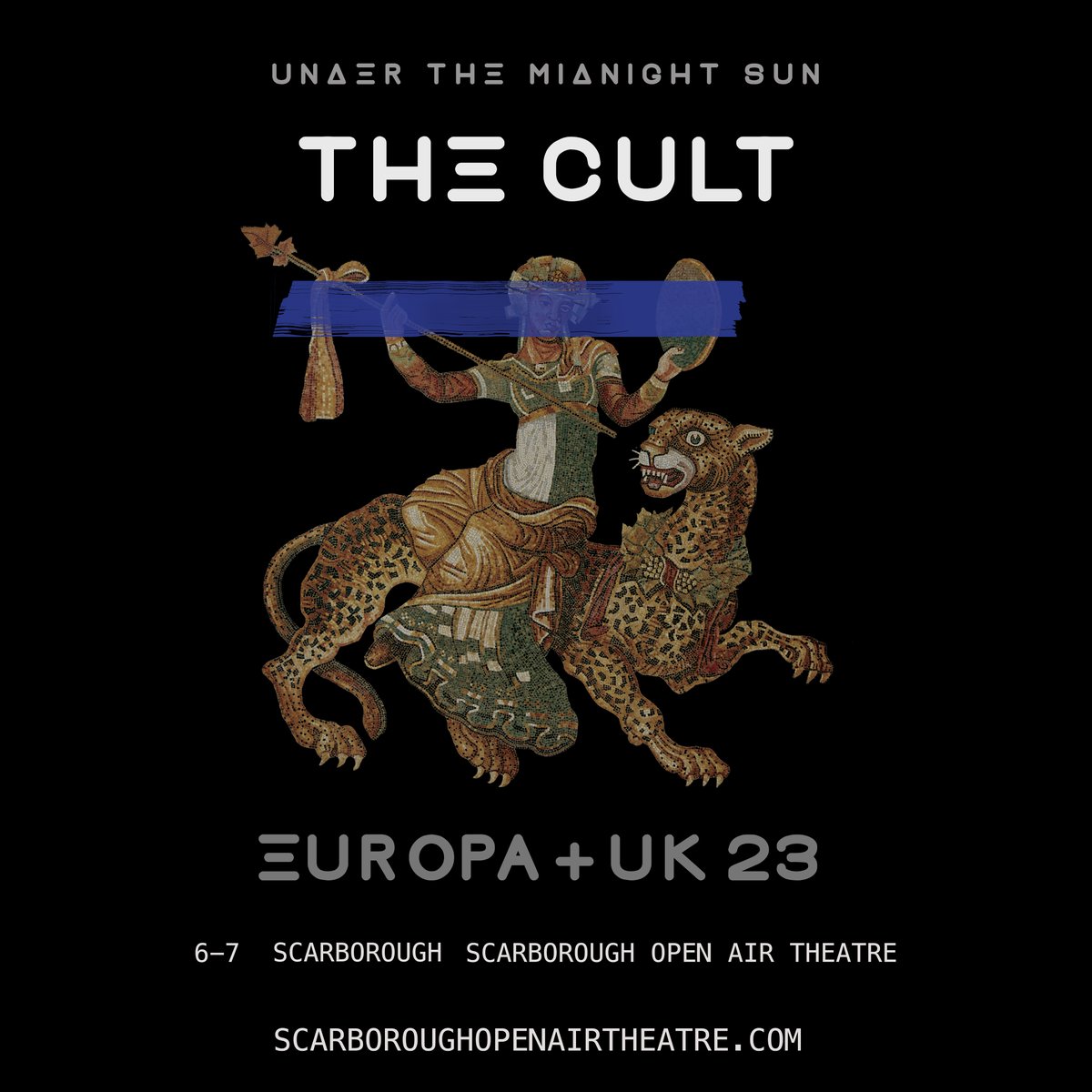ScarboroughOAT's tweet photo. 🎸 @officialcult are bringing their ‘Under The Midnight Sun’ European Tour home to Yorkshire Coast for a huge outdoor show. The rock icons will be here on Thursday 6th July

Tickets go on sale 10am Friday, sign up for pre-sale access 🎟 https://t.co/hOyZZ9OQ38 https://t.co/PCKTYb2h7U