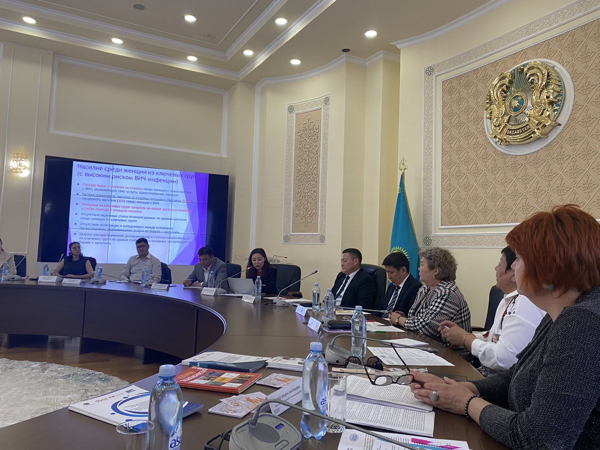 Access to gender based violence services for women from key populations (living with HIV, using drugs, Sex workers and LGBTQ+). Community Action Board meeting in Taldykorgan. #SVRI #GBV #Kazakhstan #PLWH #PWID #LGTBQ #CSPI #Taldykorgan
