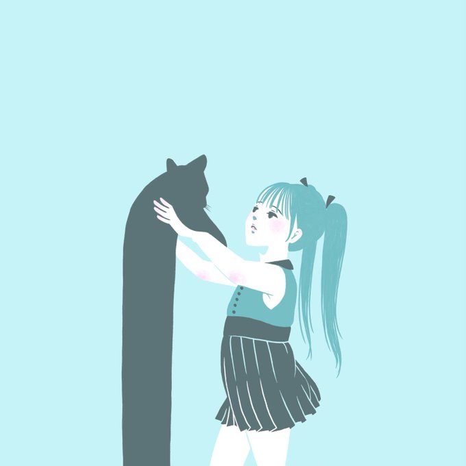 猫って実体のない液体っぽくて描くの難しいよねって話をしました 