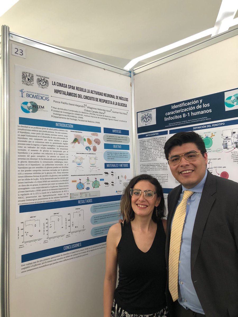 María Chávez Canales (@rocamboleando) on Twitter photo Felicidades a mis estudiantes Edith Adame y David Ponce por la excelente presentación de sus carteles en el congreso #PECEM. <a href="/FacMedicinaUNAM/">FacultadMedicinaUNAM</a> Felicidades a mis estudiantes Edith Adame y David Ponce por la excelente presentación de sus carteles en el congreso #PECEM. <a href="/FacMedicinaUNAM/">FacultadMedicinaUNAM</a>