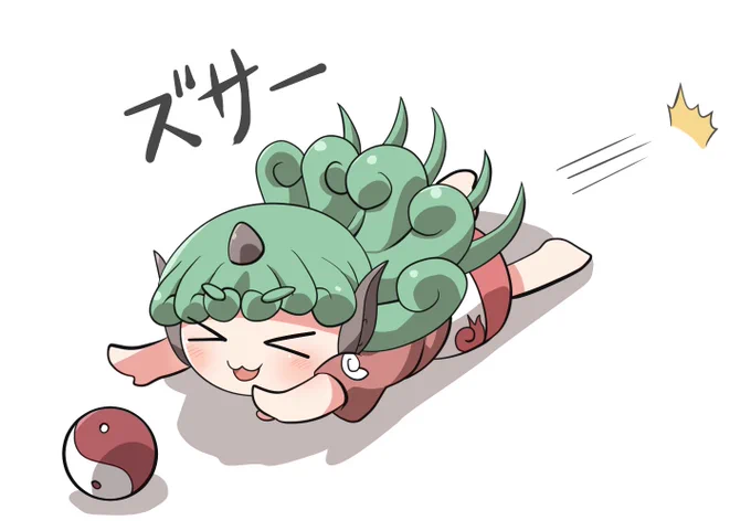 スライディングあうんちゃん== #おは東方 