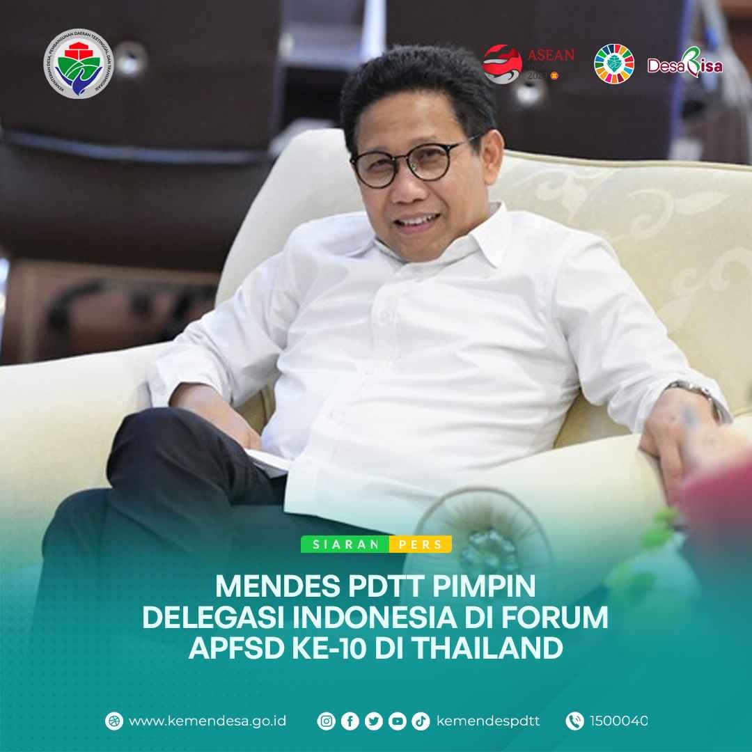 AlouwMaxi's tweet photo. Mendes PDTT Abd Halim Iskandar memimpin delegasi Indonesia pd keg. 10th Asia-Pacific Forum for Sustainable Development (APFSSD) di Bangkok, Thailand. 27-30 Mrt 23.
@jokowi 
@halimiskandarnu
@Kemendespdtt
@malik_haramain
@imansyukri
@taufikmadjid71
@yusradaridesa 
@tppkemendes https://t.co/mWWI3WmY13