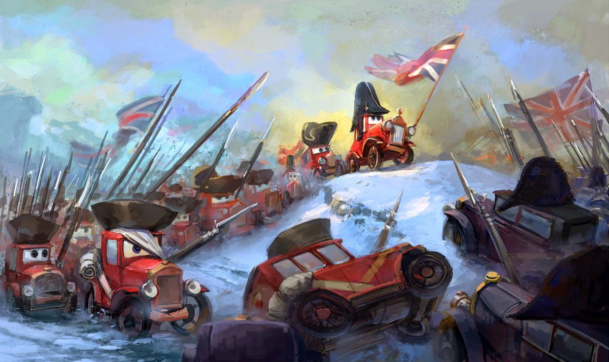 DrEggPricing's tweet photo. How do I go about life knowing that Cars 2 concept art had this https://t.co/xBwKEQtHXE