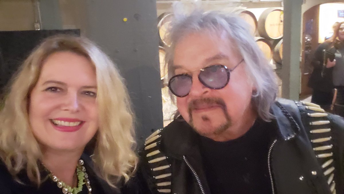 LiziKernNews's tweet photo. Party for documentary "KMJ: 100 Years in the Valley" by filmmaker @Jeff_Aiello atFresno's @elbowroomfresno with Judge Jon Kapetan, my son, #BodhiKern @ERICAPIERCE937 @PhilipTeresi Chris Daniel came for the @KMJNOW screening @ChrisDanielShow my friend Michele Viets, #RayAppleton https://t.co/F6T75D1H8A