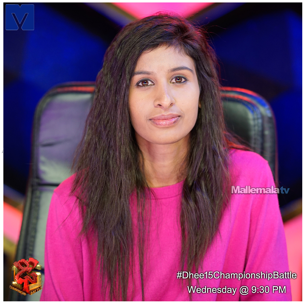 mallemalatv's tweet photo. #Greeshmamaster #Dhee15ChampionshipBattle https://t.co/BErCLgxCcl