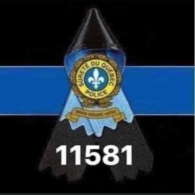 Less than 24 hours after nearly 20 RPA members attended a funeral for two Police Officers in Edmonton, we learned of yet another tragic murder of a Police Officer in Quebec. The RPA is thinking of the family, friends, and co-workers of Sgt. Maureen Breau of the @sureteduquebec.