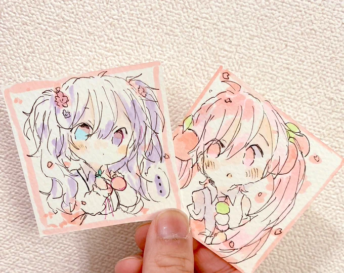 桜ミクとニーゴちゃんにも 
