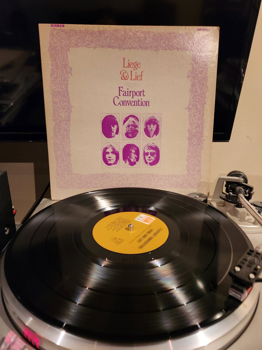 SpinVinyl1's tweet photo. Liege And Lief is Fairport Convention's best album. Their unique style of British folk rock takes you on a trip with the angelic vocals of Sandy Denny. US original.
#FairportConvention #ComeAllYe #MattyGroves #vinylrecords https://t.co/IYTj5Vra7V