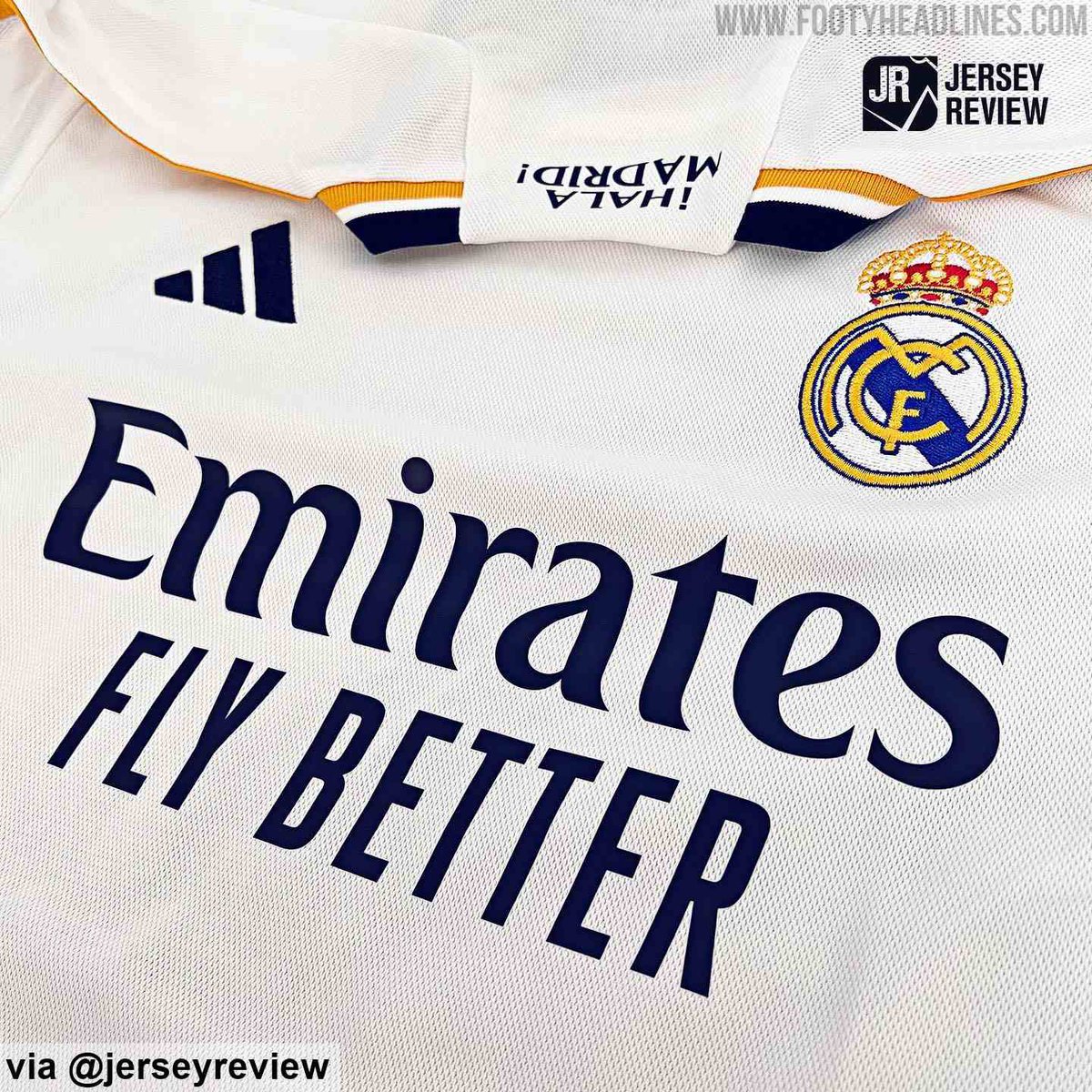 idextratime's tweet photo. Rumor jersey home Real Madrid untuk musim 2023-24. 👕

1-10? 👀 https://t.co/2zMC5ExJi6