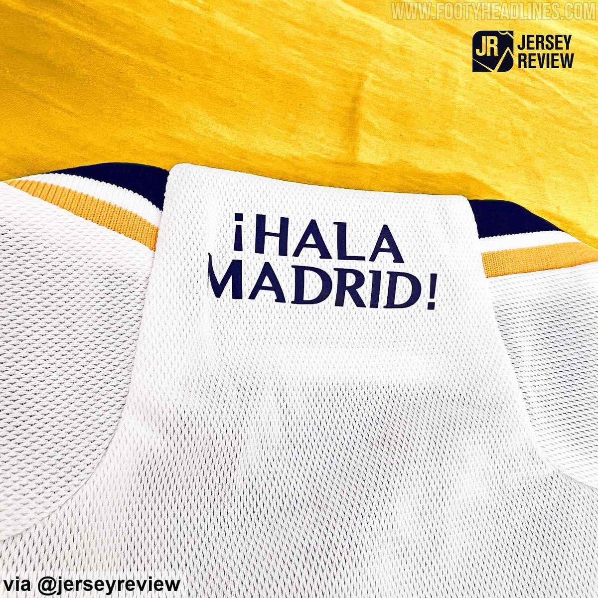 idextratime's tweet photo. Rumor jersey home Real Madrid untuk musim 2023-24. 👕

1-10? 👀 https://t.co/2zMC5ExJi6