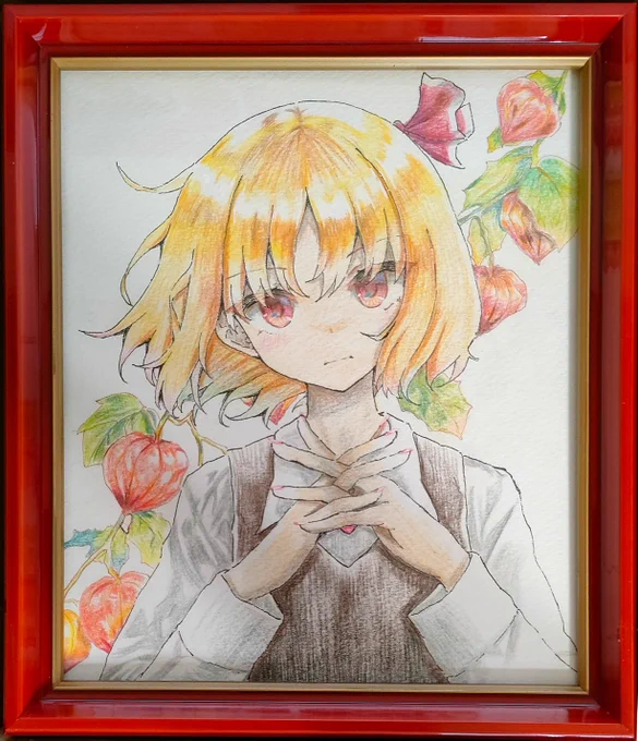 【出展のお知らせ】Gallery glad.様()主催の「#東方展示界」に参加させていただきます初出展で緊張しておりますがよろしくお願いします!展示会期間:2023.4.1～4.10(木・金曜日は休廊)ドローイング3点も製作します! 