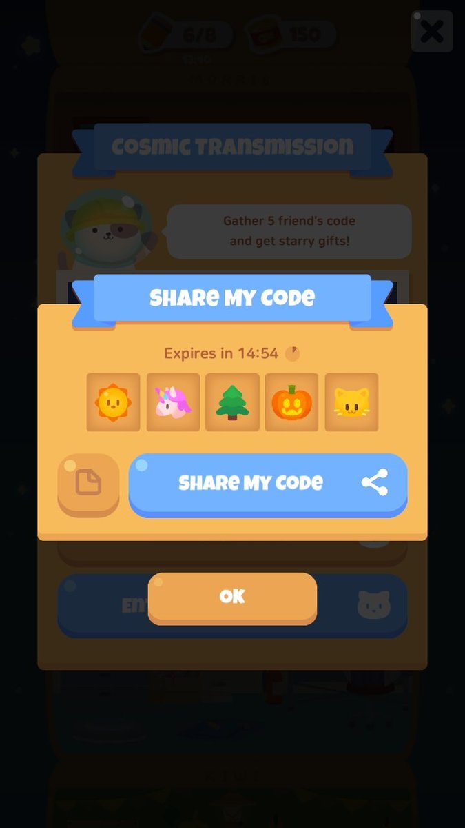 WantLuxury's tweet photo. Does anyone want to trade friend codes with me for the cosmic transmission event in #meowtower https://t.co/S4xe0Fq8ht