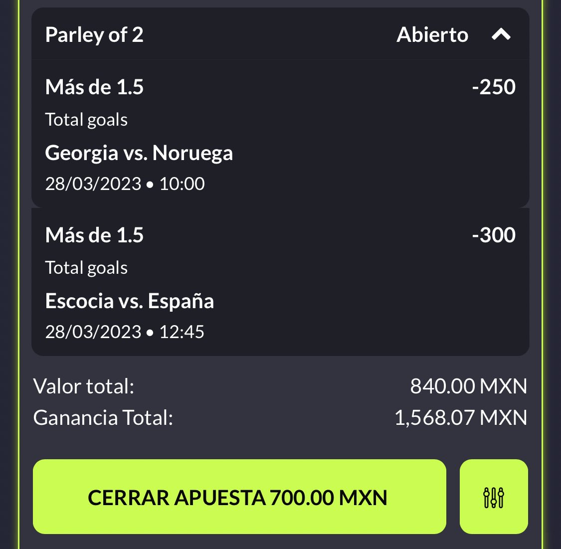 ElarqueroT's tweet photo. En el premium nos vamos 2-1 en el grupo de abril y el también El Paso 4 del reto de los 10 pasos 🔥‼️🚨

Si te interesa el grupo mándame dm tiene un costo de 350 al mes🔥‼️🚨

Incluye el reto de los 10 pasos y muchos más🔥‼️🚨 https://t.co/OYUJd93kmQ