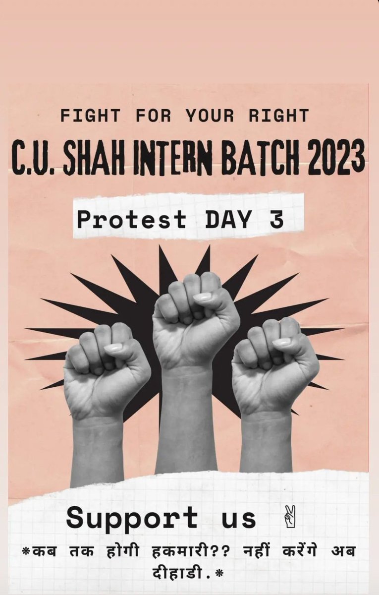 avni__gajera's tweet photo. #Medtweet
#Internsonstrike
#wewantjustice https://t.co/Js6GUUg4Bh