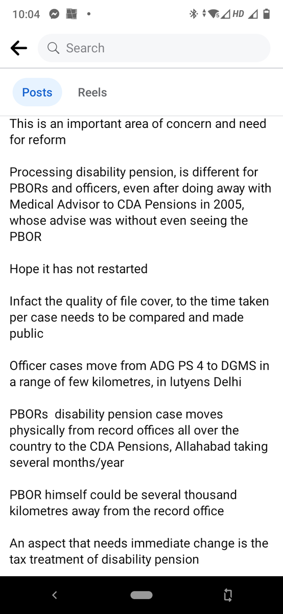This is an important area of concern and need for reform

m.timesofindia.com/india/40-army-…

#disabiltypension 
#ArmedForcesPensions 
#PCDAPensions
#CAG
#CGDA 
#incometax 
#tax