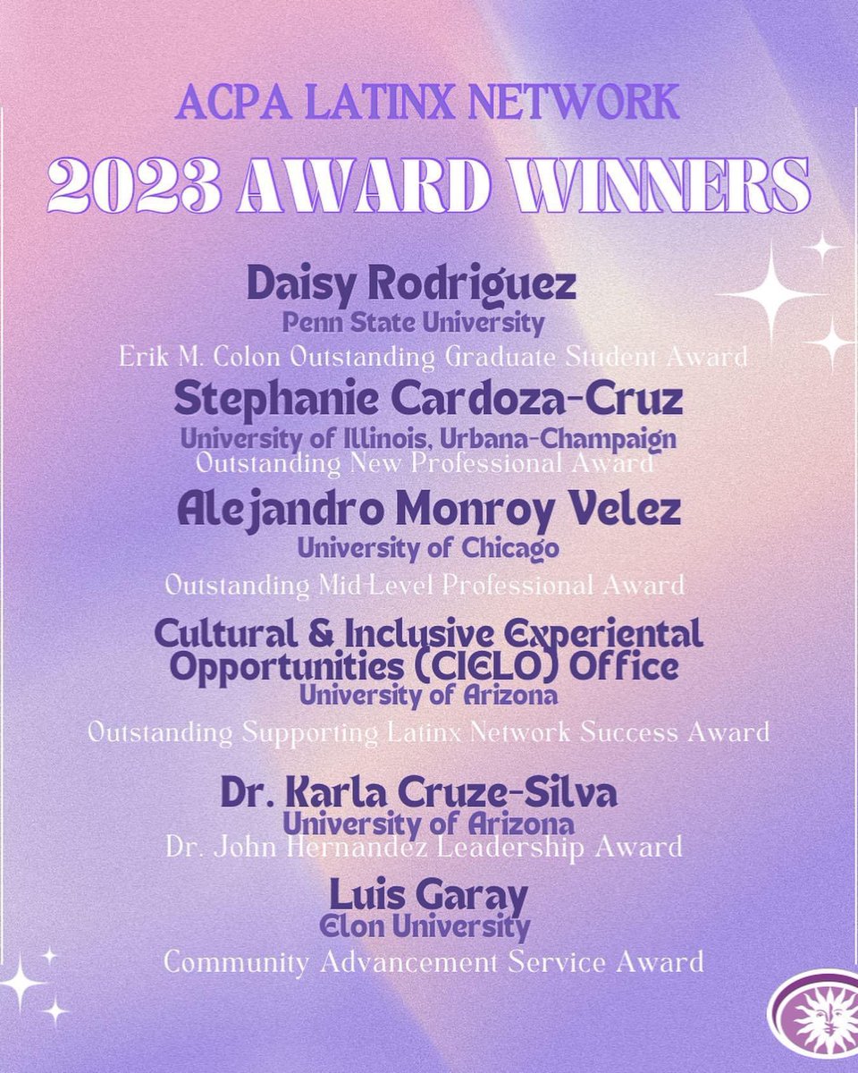 ACPA Latinx Network tweet media