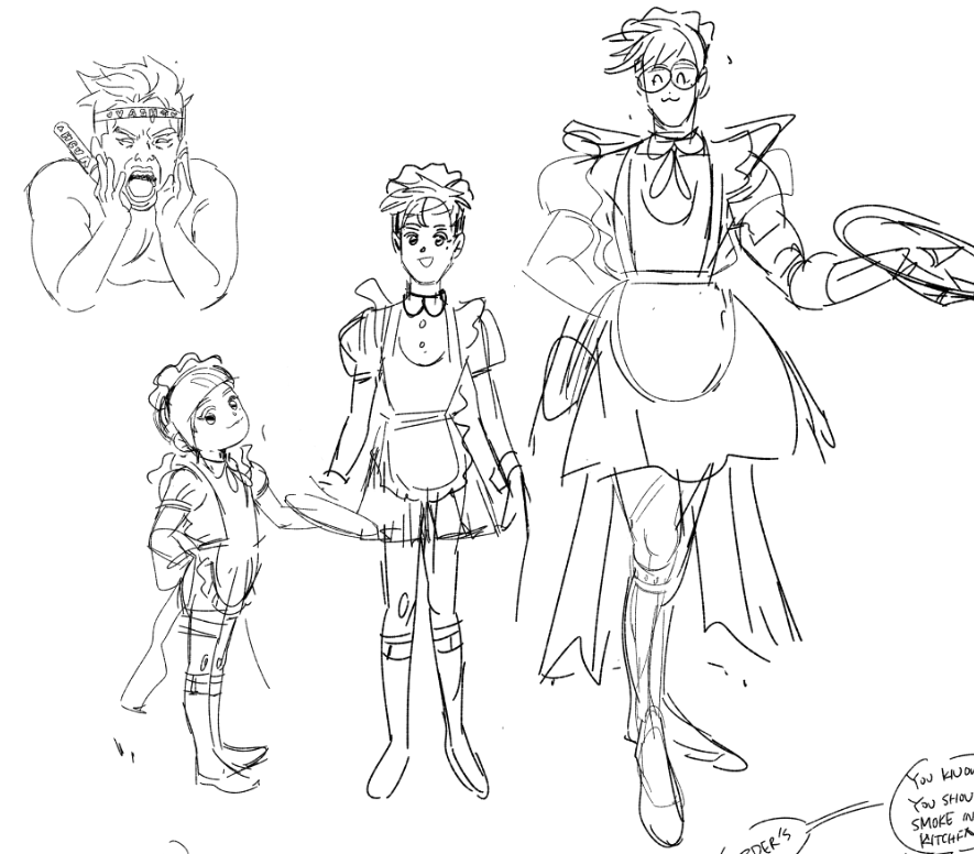 maid cafe au where Nai is the owner of the cafe. He secretly bought the cafe after he found out Vash works there with Wolfwood. and gives Vash super big tips after LMAO
 he's so stupid... just to wanna see his brother in maid outfit

#KV #plantcest 