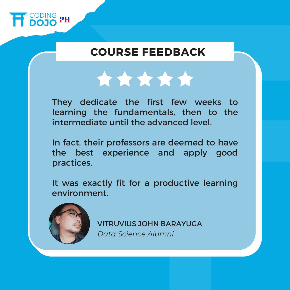 CodingDojoPh's tweet image. Here at Coding Dojo, we redefine possible.
Three slots left on our next Data Science Cohort!
👉 Enroll now on this link:
forms.gle/ZPQ3jyKKuT1j8Z…
📲 Book a Call:
calendly.com/sbalinas/30min
#datascience #dataanalytics #codingdojoph #codingbootcamp