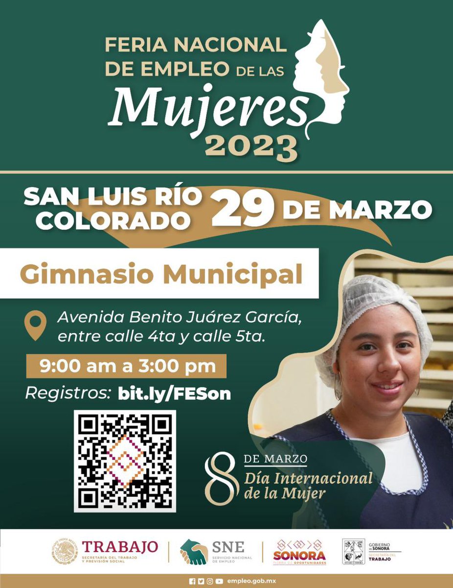 #SLRC en atención para la población este gran municipio de #Sonora el secretario del trabajo <a href="/PanchoVazqz/">Francisco Vazquez</a> invita a la Feria Nacional del Empleo <a href="/gobiernosonora/">Gobierno del Estado de Sonora</a>