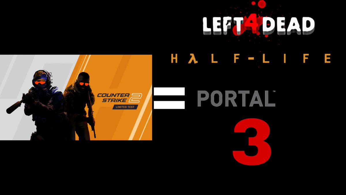 Sajan_Gaming1's tweet photo. Sneak peak for Tomorrows video #CS2 #L4D3 #Portal3 #HalfLife3 #ContentCreator https://t.co/GWzOjQnVIC