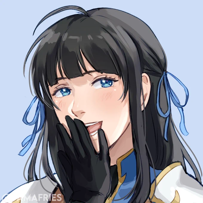 Ayla for Asa! I imagine she is laughing at a bad pun here. Thank you for the support! 