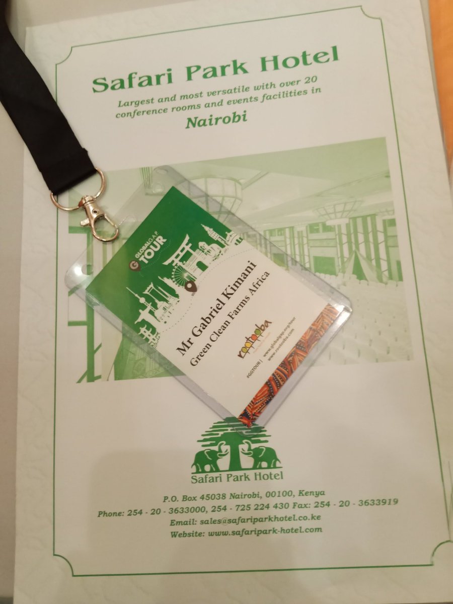 farms_africa's tweet photo. Good morning farmers ๐ป
2nd day of GLOBAL G .A .P TOUR happening at @SafariPark_H
Together we learn how to meet Global Fresh produce marketing standards
@farms_africa well represented
Ukulima inalipa ๐
#thecropmananger
#theproducemarketer
#GLOBALGAPTourKenya https://t.co/NcGrUr8SrN