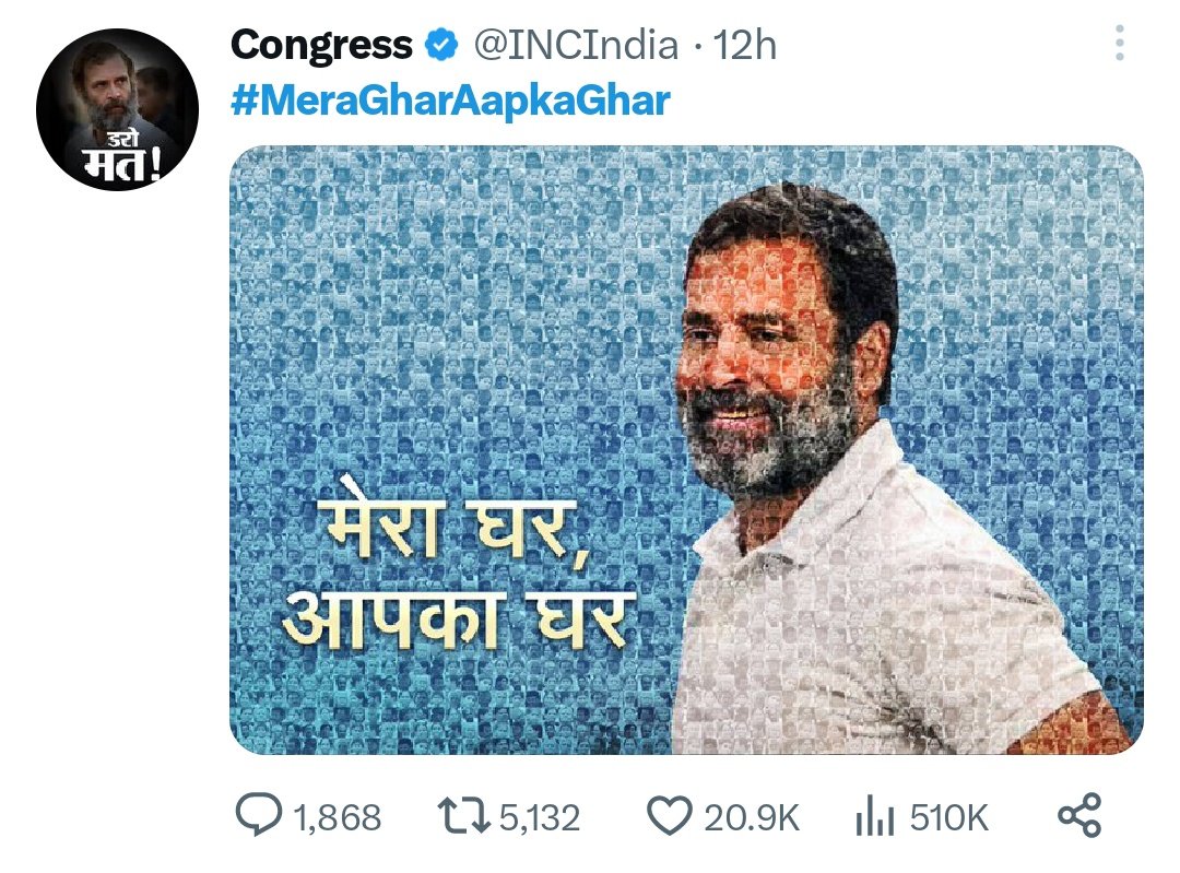 AadhiRaSpeaks's tweet photo. A 50+ yr old young man, born with a silver spoon, isn't capable enough to have his own house if asked to vacate a house by #Taxpayers money!? 🙄
I don't want such a dependent "Leader" Or "role model" For my country 
#SorryNotSorry 
#MeraGharAapkaGhar bilkul Nahi hai 😏 https://t.co/q93GeB9vo9