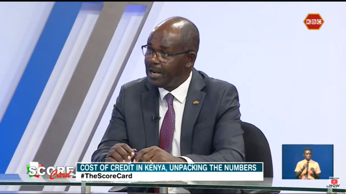 Dr. Olaka: The cost of funds  is driven by macroeconomic developments in the economy and the monetary policy direction taken by the Central Bank.  When there is macro-economic stability the Central Bank takes an accommodative stance. 
Full Interview: youtube.com/watch?v=PN8u94…