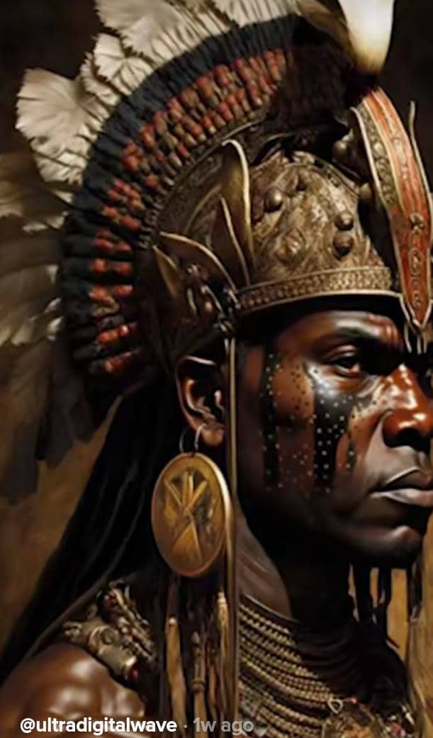 ZahirAlly's tweet photo. His Royal Highness King Tshaka Zulu! You knows of him. Respect #glorifies Africa! https://t.co/0slwG7eeix