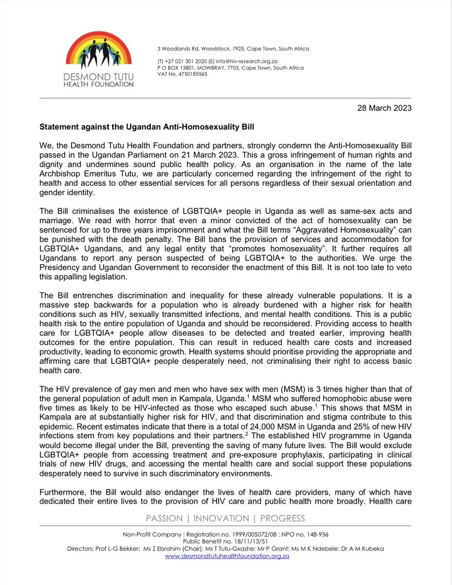 DTHF LGBT+ Health Division tweet media