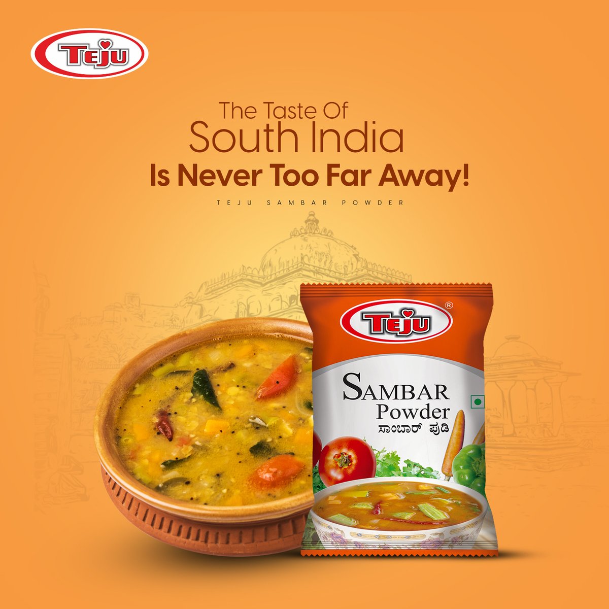 TejuMasala's tweet photo. Just sprinkle Teju Sambar Powder and you'll be
transported to the land of spice and flavor.
#sambarpowder #homemade #sambar #foodie
#rasampowder #foodphotography #chennaifood
#chennaifoodblogger #organicpowders #lunch
#foodies #foodiesofindia #southindianrecipes
#instantmixes https://t.co/DKq59M36IJ