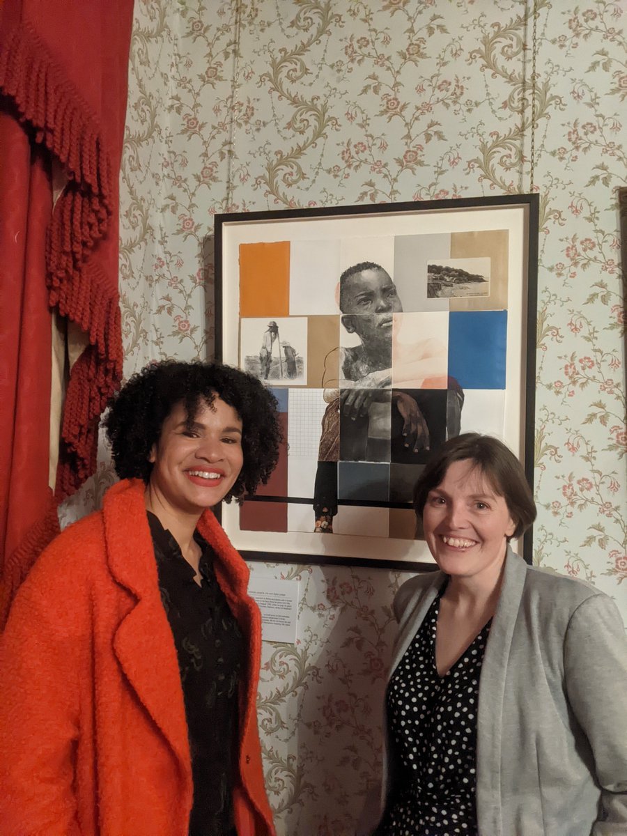 Still buzzing from a fab night at #JudgesLodgings and official launch of #FacingThePast Lela Harris exhibition opened by the amazing @1lubaina @LancsMuseums. Stunning new portraits and such a buzz at the museum. Thanks always to @Aimuseums @artfund