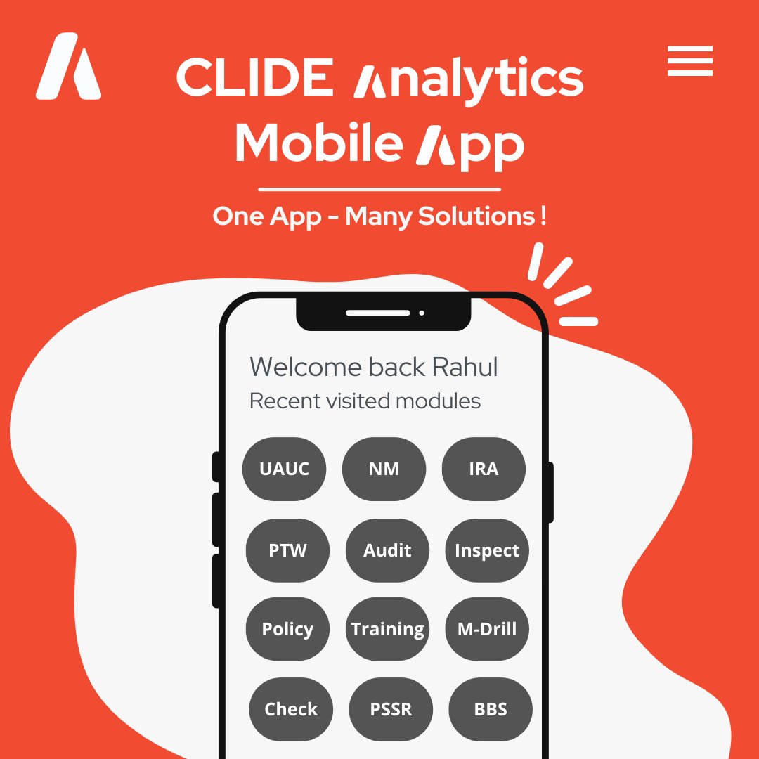 CLIDE Analyser Safety APP helps your team connect every dot to solve the bigger problem.  A tool for your entire team to collaborate on one platform in real time. Learn more - clideoffice.com/product-overvi… #safetyatwork #ehscommunity #hseprofessionals #ehssoftware #clidesafety