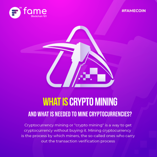 FameInfinity_'s tweet photo. What Is Crypto Mining And What Is Needed To Mine Cryptocurrencies?
#crypto #mining #Bitcoin 
Read More : https://t.co/edSFRxoKxu https://t.co/GiDjIE169B
