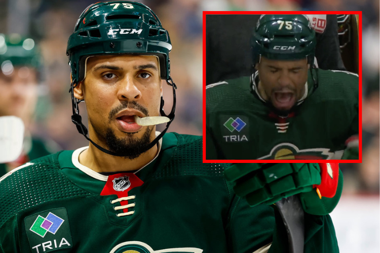 SportsBuda's tweet photo. "NHL player Ryan Reaves' request for stronger smelling salts causes controversy. 😷🏒

To read more, click here⬇️⬇️👇👇
https://t.co/3jMtsAntuZ

#NHL #RyanReaves #Hockey #PlayerSafety #Sports #Sportsbuda #SportsNews #SportsUpdate #LatestNews #fyp #fypシ #foryourpage #viralpost https://t.co/gq7chnDw9t