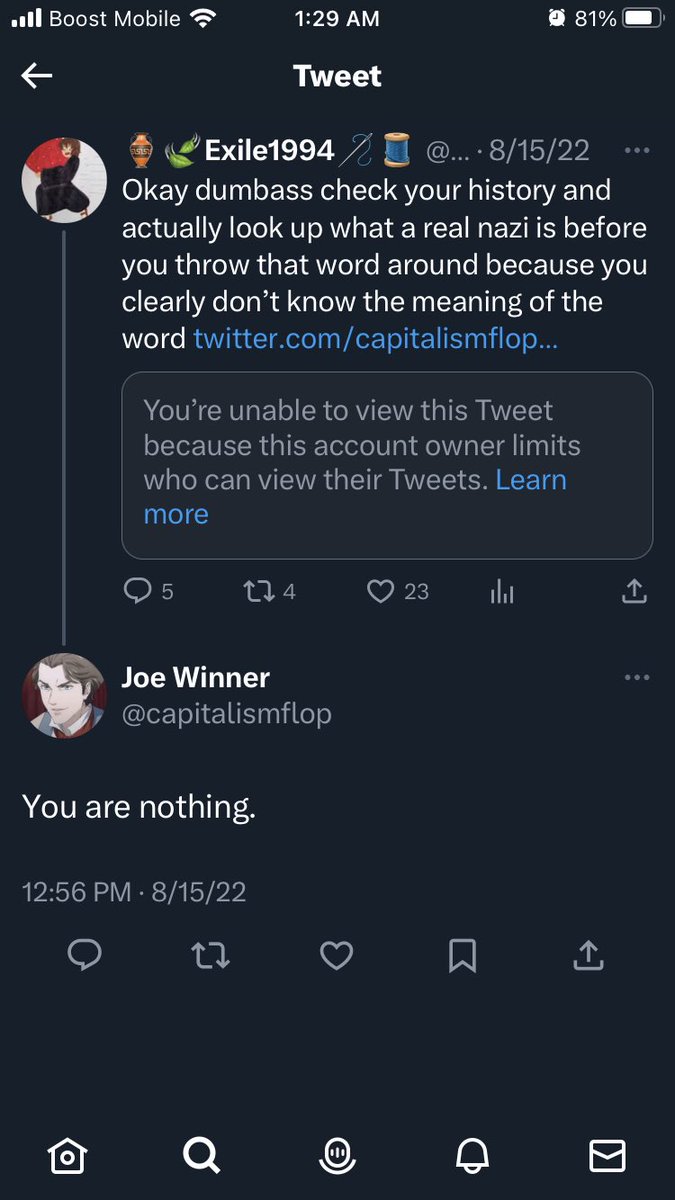 🏺🍃Exile1994🪡🧵 on Twitter "And even said that I was nothing which is