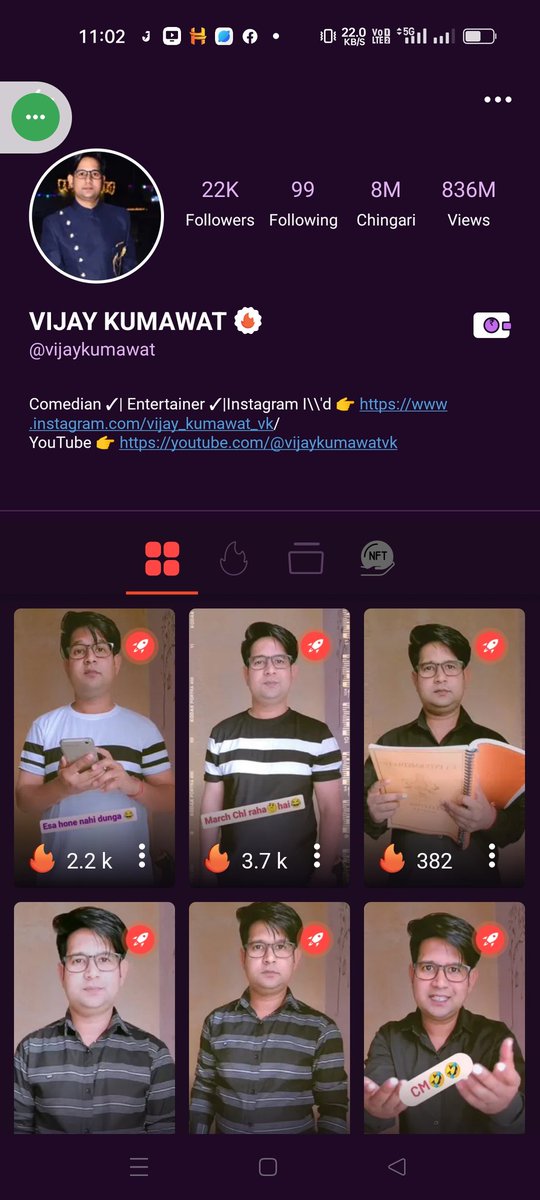 vijaykumawat95's tweet photo. #gariminingcodes
My Chingari User 
I'd is @vijaykumawat
@GariToken
@sumitgh85
5 Gari mining code is here. use it and Happy gari mining 29th March 2023👇 https://t.co/L4IQECptER