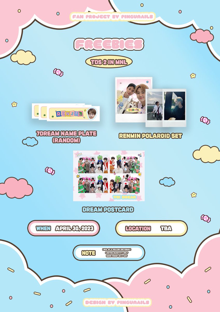 pingumails's tweet photo. The Dream Show 2: In A Dream in Manila 
fan support by @pingumails 🫧⭐

— 𝘵𝘰 𝘮𝘰𝘳𝘦 𝘵𝘰𝘮𝘰𝘳𝘳𝘰𝘸𝘴 𝘸𝘪𝘵𝘩 𝘙𝘦𝘯𝘫𝘶𝘯 🌈

☁️ like, rt &amp; mbf (optional)
☁️ show proof on d-day
☁️ ratio 1:2 (limited qty!) 

#TDS2inMNL 
#THEDREAMSHOW2_In_A_DREAM https://t.co/Lml4oUzgJJ