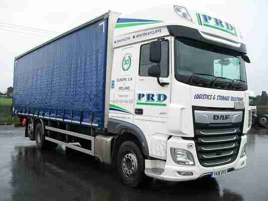 2018 DAF XF EURO 6 450 SUPERSPACE 26 TONNE CURTAINSIDER RIGID dlvr.it/Slf9Wl