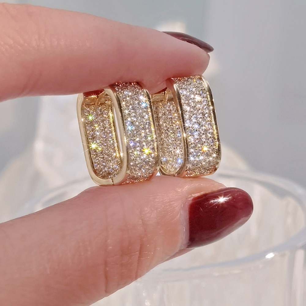 Buy link- s.click.aliexpress.com/e/_DkB45czHuit… Korean Fashion Paved CZ Hoop Earrings for Women Metal Silver Color/Gold Color Simple Versatile Girls Earrings Hot Jewelry <a href="/SinthiaBeauty/">Heaven's Beauty</a> #sinthiabeauty #hotjewellery #koreanfashion #girlsearrings #aliexpressbestgoods #metalsilverearrings #earring