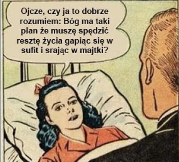 PaniPytalska's tweet photo. Poczytajmy z rana!! 
Dla relaksu, dlatego komiks o bożych planach. 
Dzień dobry. https://t.co/Sef3PeHCfI